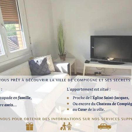 L'Ensoleille De Compiegne - Lumineux & Spacieux Kültér fotó