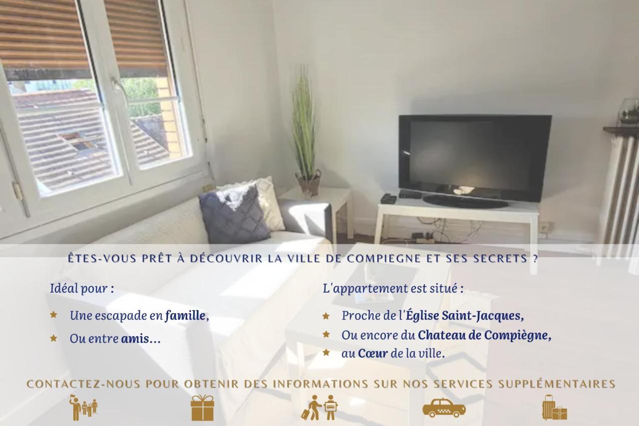 L'Ensoleille De Compiegne - Lumineux & Spacieux Kültér fotó